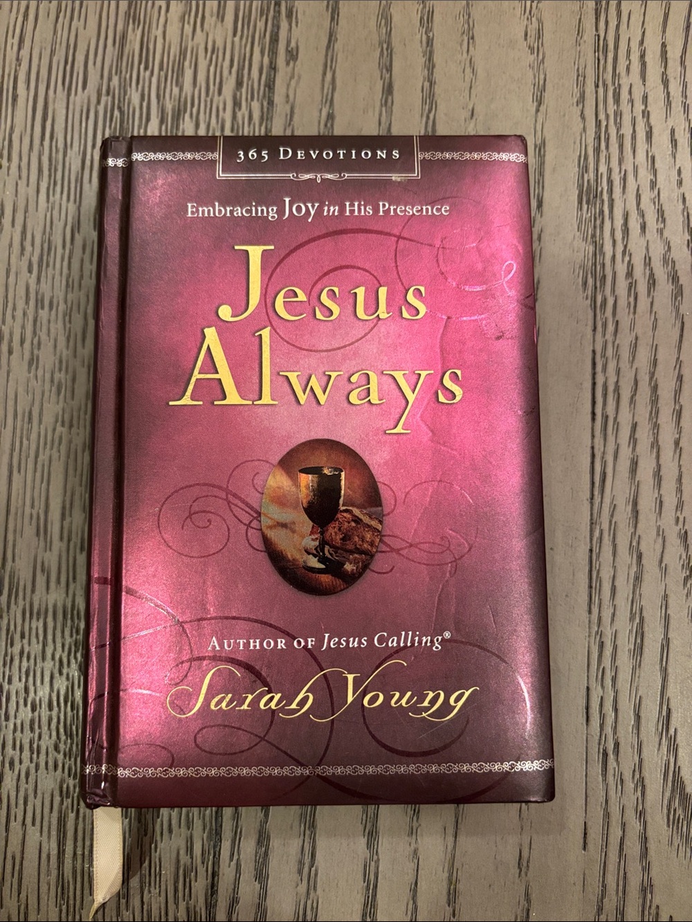 Jesus Always devotional by Sarah Young - Pink Hardcover